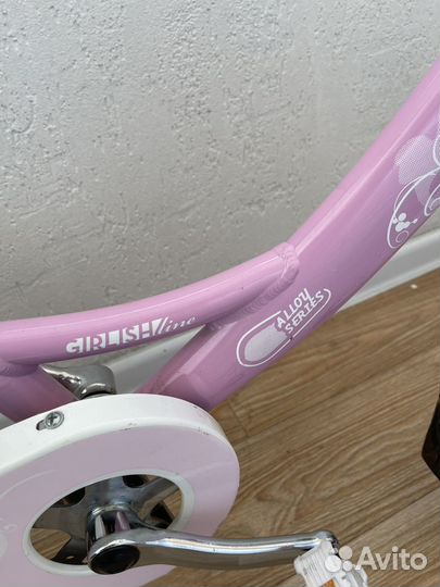 Велосипед Novatrack 20 girlish line розовый