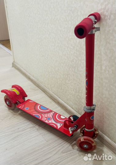 Самокат 4х-колесный