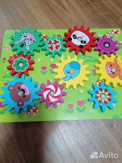 Развивающие деревянные игрушки