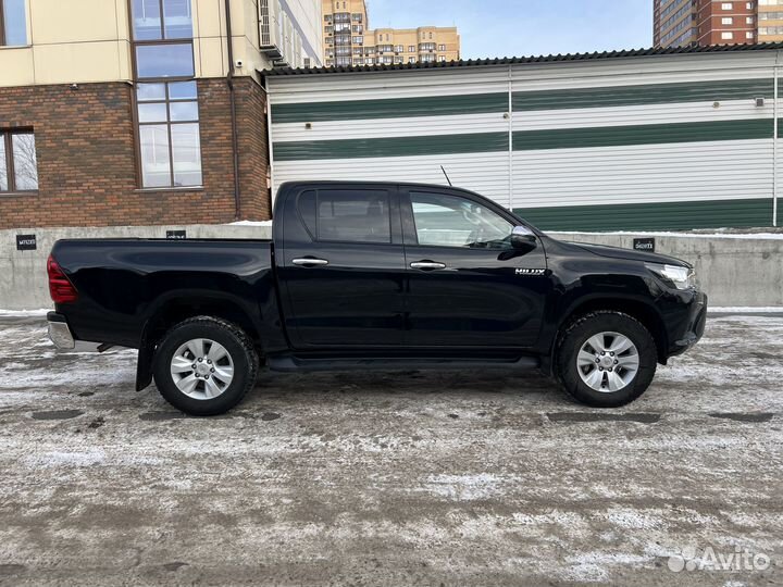 Toyota Hilux 2.4 МТ, 2019, 112 970 км