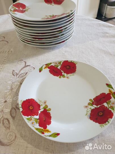 Тарелка фарфор 230 мм