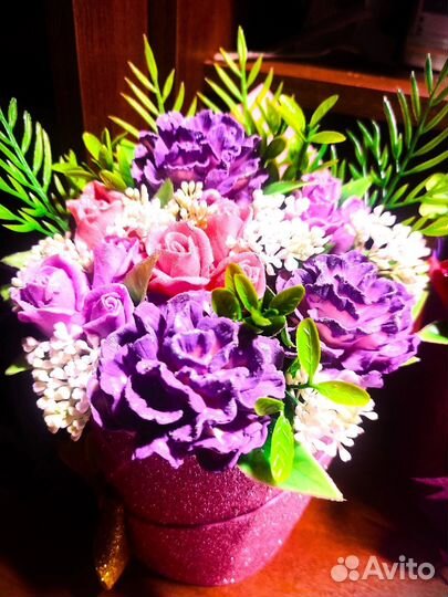 Мыло ручной работы Бюджетные Букетики