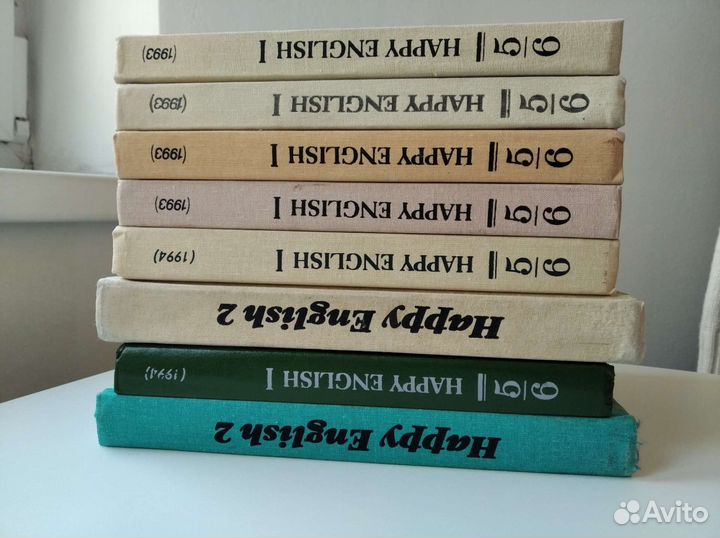 Учебники Happy English 1, 2