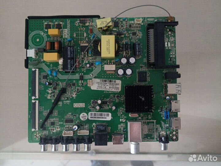 Плата cv3663c-k32 juc7.820.00258695