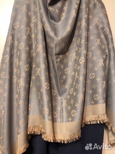 Платок Шаль двухсторонный Луи Виттон