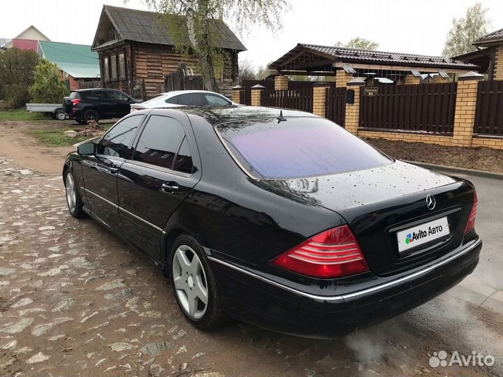 Mercedes-Benz S-класс 4.3 AT, 1999, 202 000 км