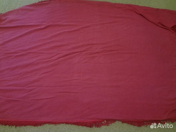 Скатерть, покрывало плюш винтаж