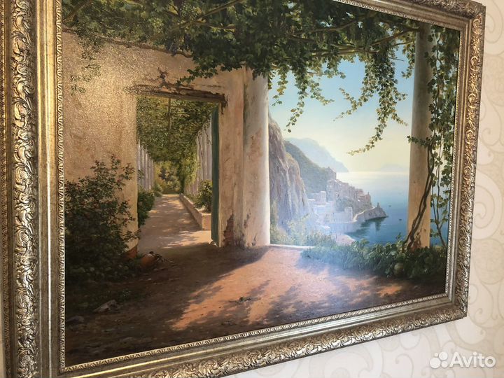 Картина маслом «Виды Амальфи» Долгополый А. А