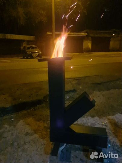 Печь ракета