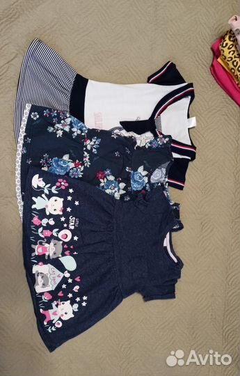 Вещи пакетом на девочку 86-92