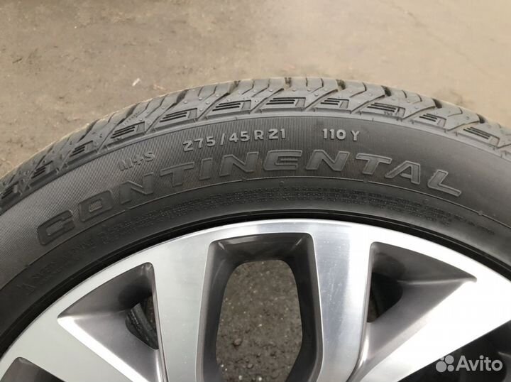 Комплект оригинальных колёс Range Rover Vogue R21