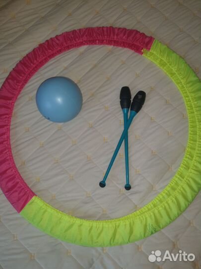 Булавы indigo 41, Мяч indigo 19, Обруч 90