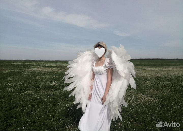 Крылья ангела белые