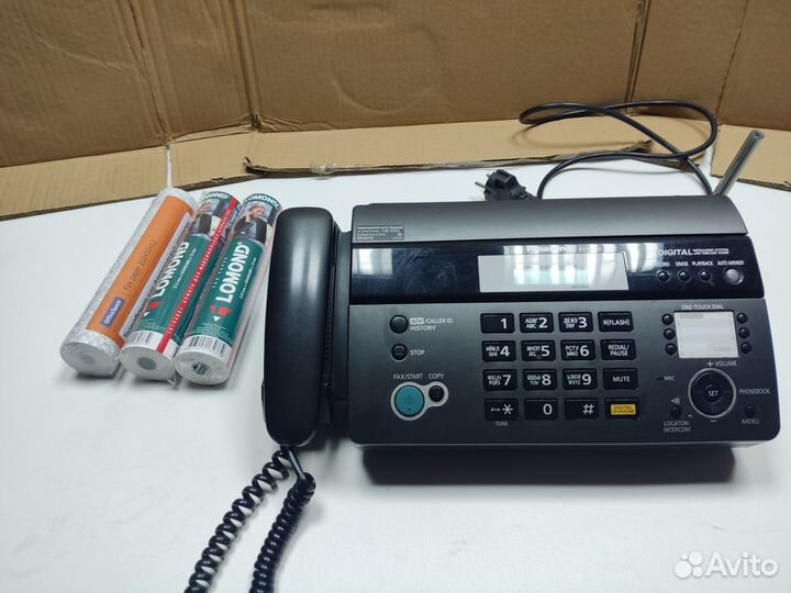 Телефон факс panasonic