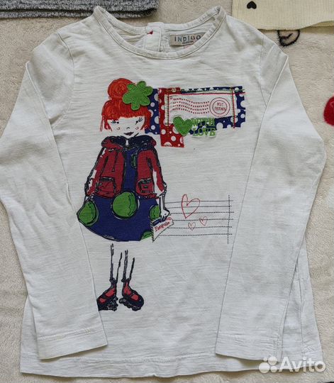 Кофточки пакетом для девочки, размер 110