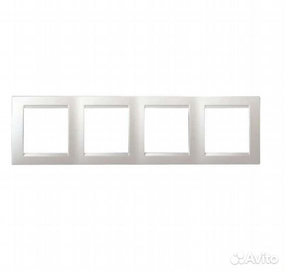 Рамка 4-м Simon15 бел. Simon 1500640-030