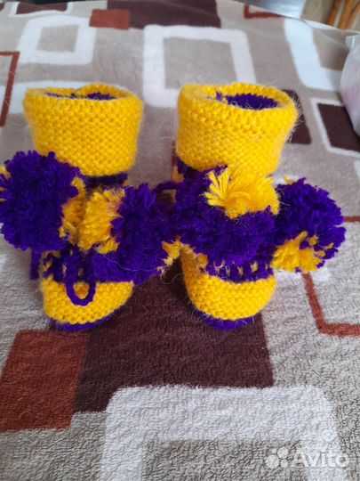 Пинетки теплые