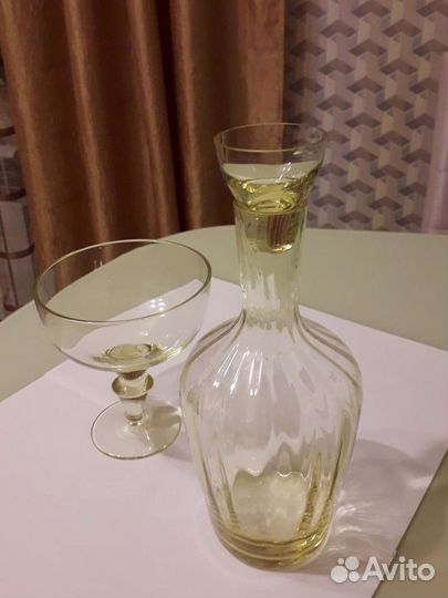 Вазы, графин СССР, Bohemia