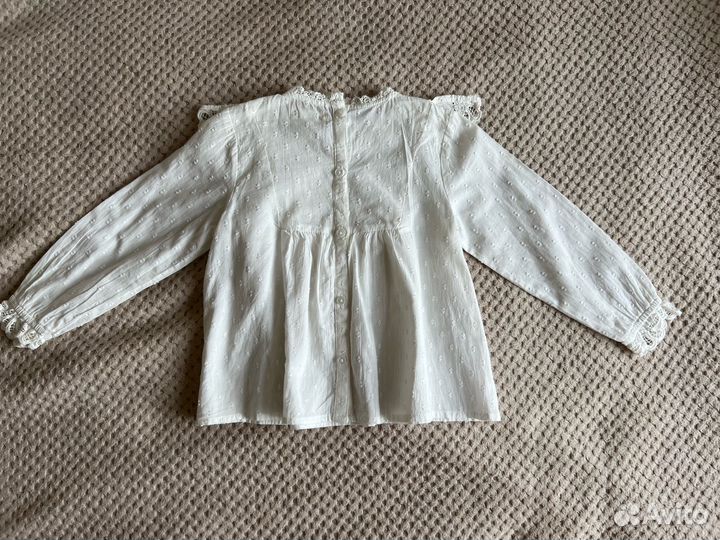 Блузка-рубашка для девочки Mango