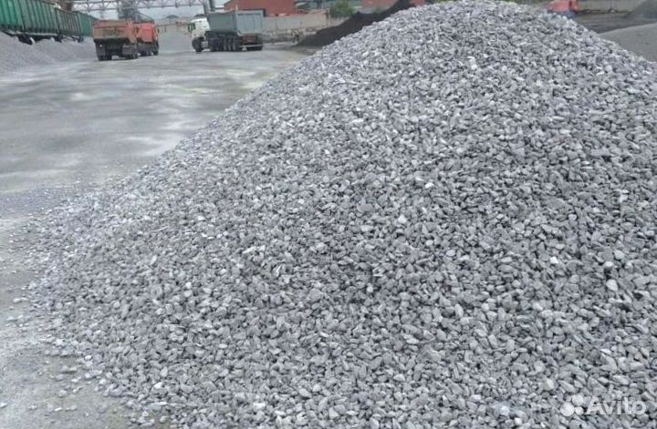 Щебень гранитный в наличии с доставкой