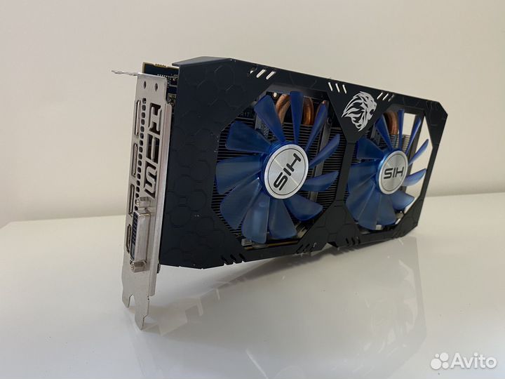 Видеокарта His rx570 4gb
