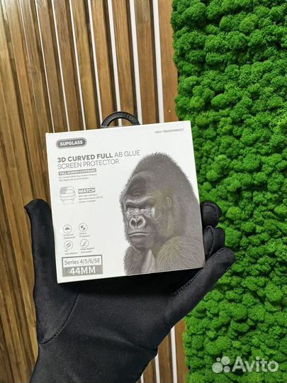 Защитное стекло Supglass на Apple Watch 44mm