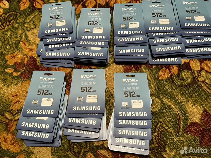Карта памяти samsung micro sd 512 gb оригинал