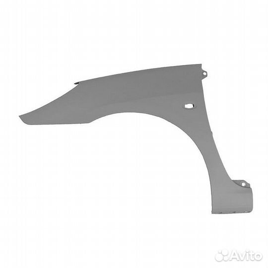 Крыло переднее левое пластик Peugeot 307