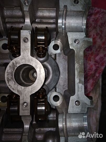 Головка блока цилиндров гбц Renault K4M 1.6 16v