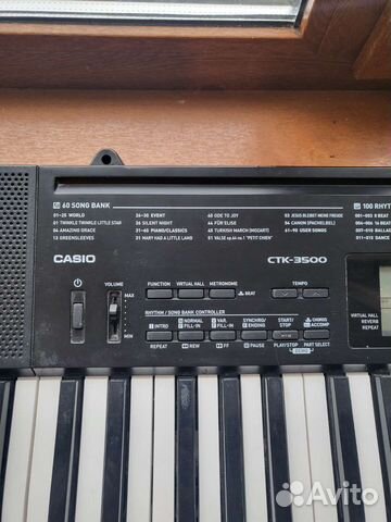 Синтезатор casio ctk 3500