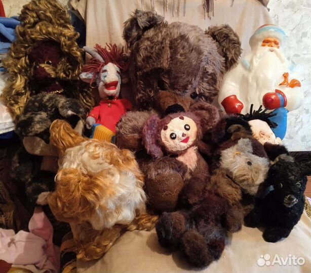 Игрушки 70х -90г Дед мороз