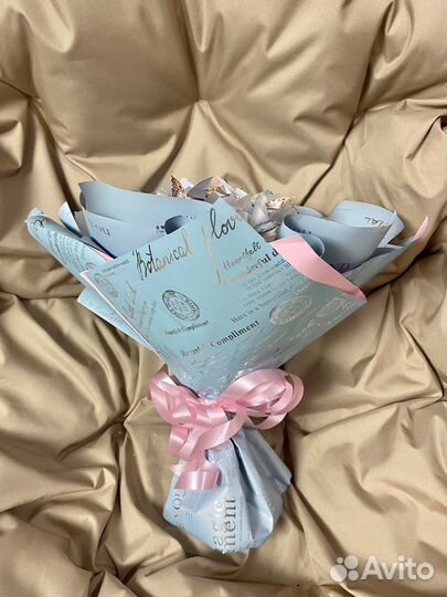 Букет из светящихся бабочек