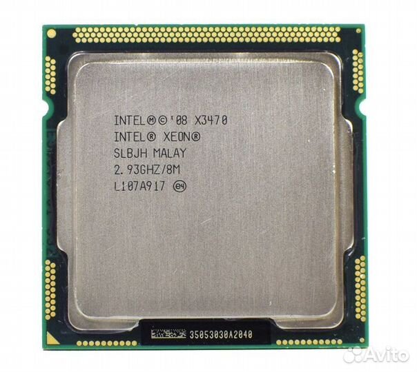 Процессор Intel Xeon X3470 (1156 2.93-3.6GHz 4c/8t