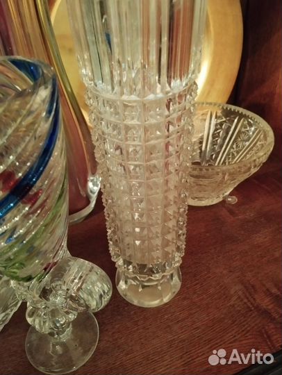 Ваза хрустальная СССР