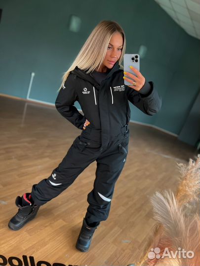 Комбинезон женский черный
