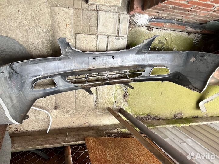 Передний бампер hyundai accent