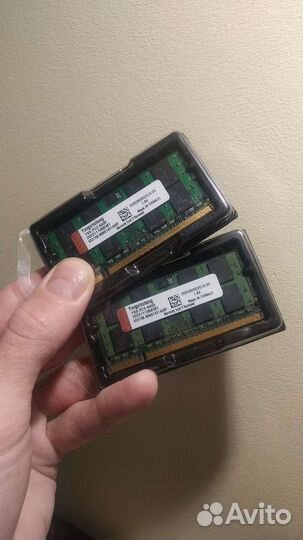 DDR2 4GB 2+2 SO-dimm (ноутбучная)