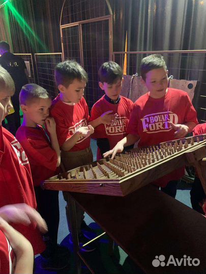 Проведение детских праздников в квесте Форт Боярд