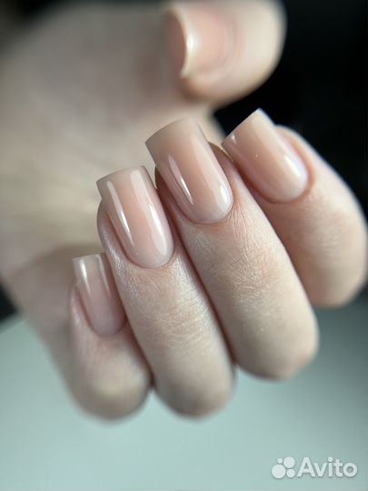 Маникюр укрепление гелем комби маникюр