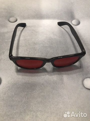 Очки вампира красные