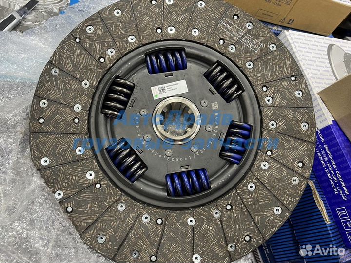 Диск сцепления для грузовиков Ситрак с кпп ZF