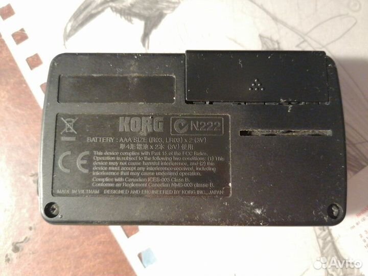 Korg GA-1 тюнер