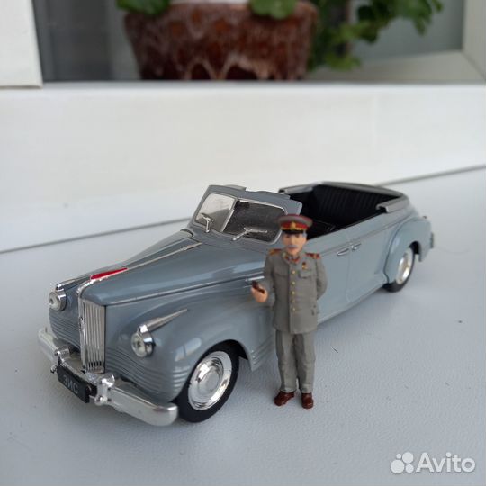 Модель 1/43 зис 110Б с фигуркой И.В. Сталина