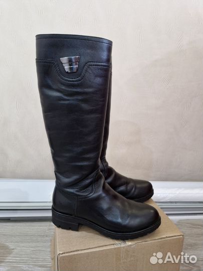 Зимние женские сапоги 38 натуральная кожа