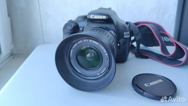Canon EOS 1100D kit (пробег 10 тыс)