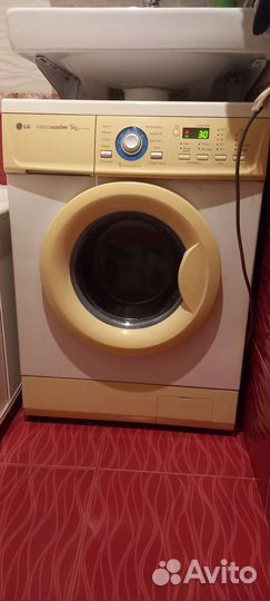 Стиральная машина бу lg 5 кг