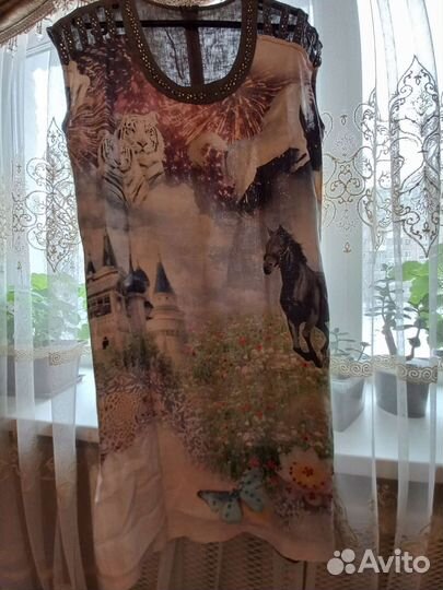 Платье. Лён. Турция