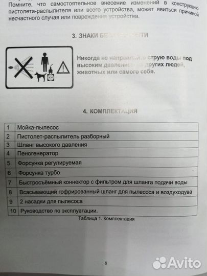 Автомойка высокого давления