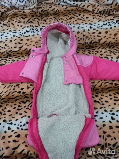 Зимний комбинезон для девочки