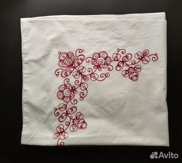 Наволочки с вышивкой СССР, ретро, винтаж